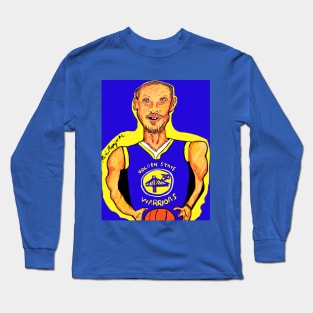 Stephen Curry No. 30 – Golden State Warriors Long Sleeve T-Shirt